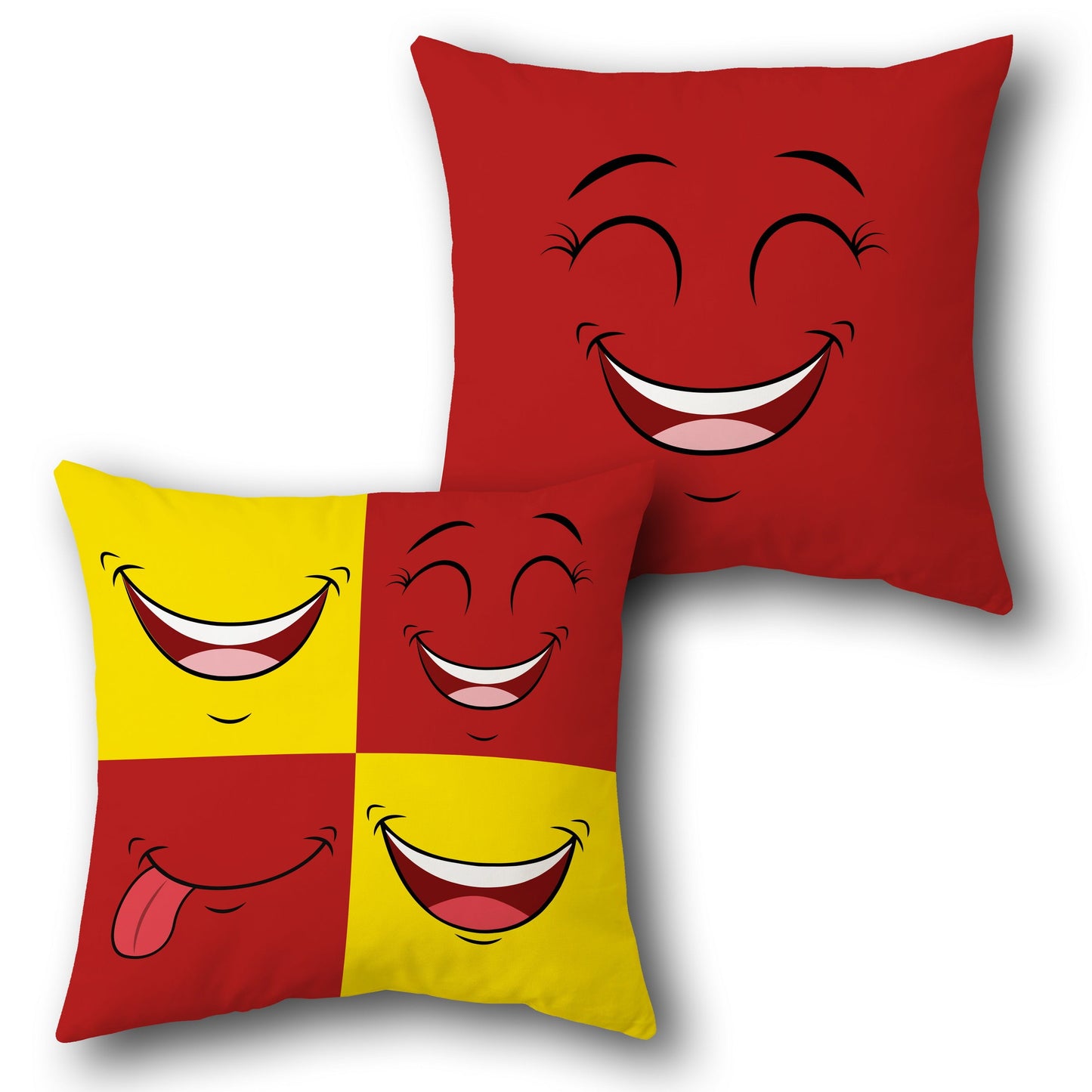 Laughing Emoji Cushion (Front & Back)