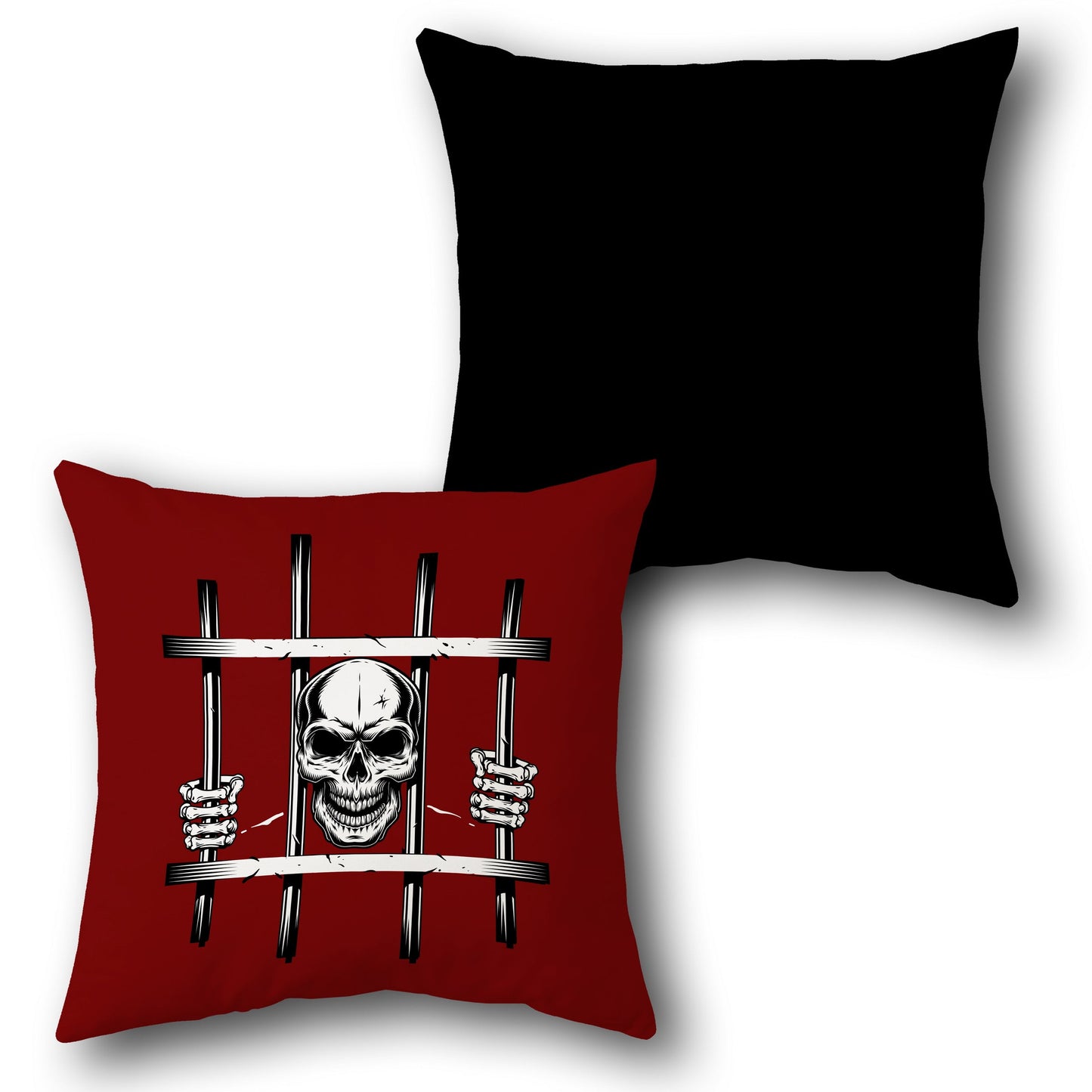 Imprisoned Skull Single Cushion (Front & Back)