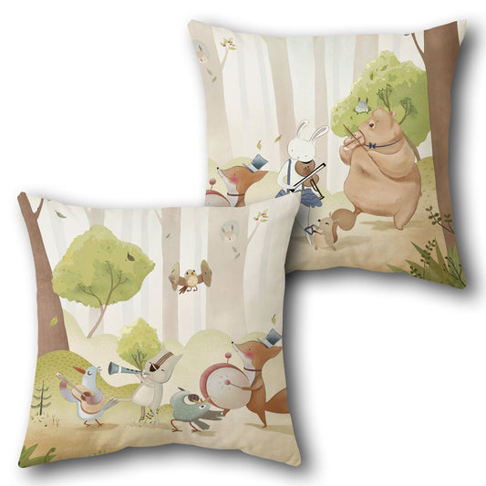 Parisian Journey   Design Cushion Single (Front & Back)