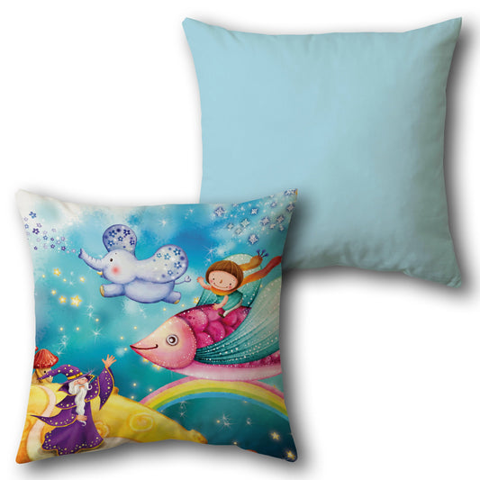 Magical Journey  Design Cushion Single (Front & Back)