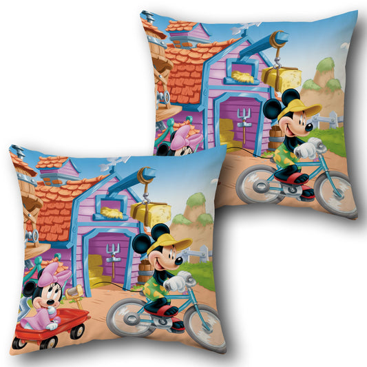 Mickey's Farmyard Adventure   Design Cushion Single (Front & Back)