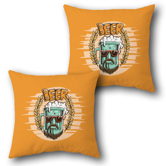 Beerd & Brew  Design Cushion Single (Front & Back)