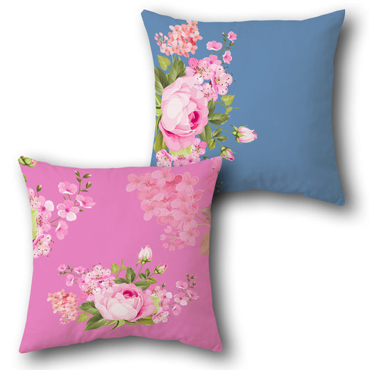 Blossom Elegance  Design Cushion Single (Front & Back)
