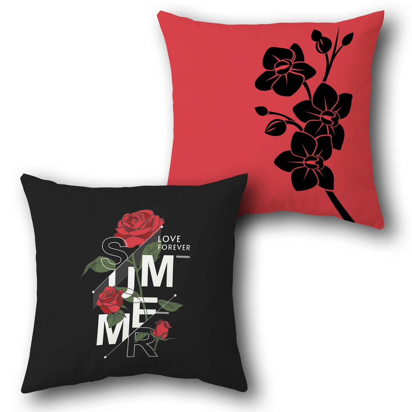 Love Forever Throw  Design Cushion Single (Front & Back)