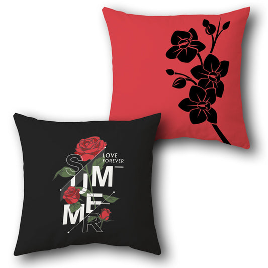 Love Forever Throw  Design Cushion Single (Front & Back)