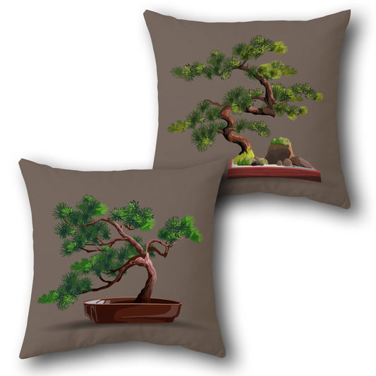 Sunflower Serenity   Design Cushion Single (Front & Back)