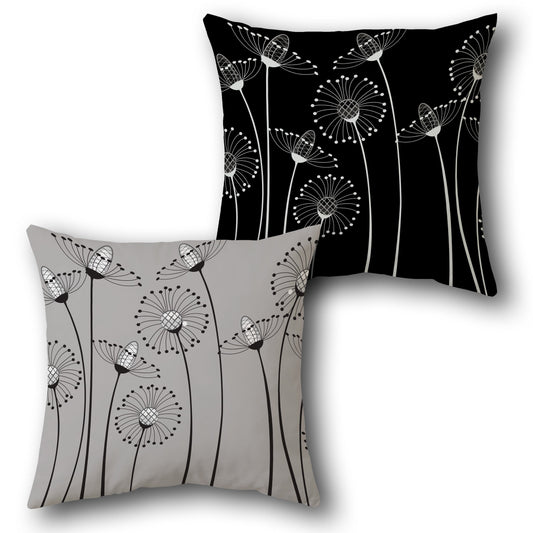 Dandelion Whisper Throw   Design Cushion Single (Front & Back)