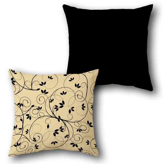 Classic Swirl  Design Cushion Single (Front & Back)