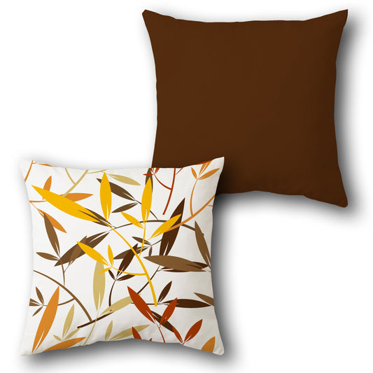 Lemon Branch  Design Cushion Single (Front & Back)