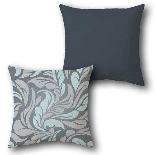 Swirling Leaves   Design Cushion Single (Front & Back)