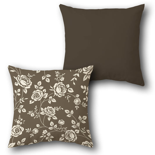 Rose Elegance  Design Cushion Single (Front & Back)