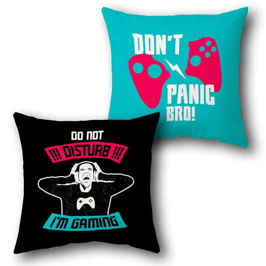 Gamer Rage & Chill –  Funny Gaming  Design Cushion Single (Front & Back)