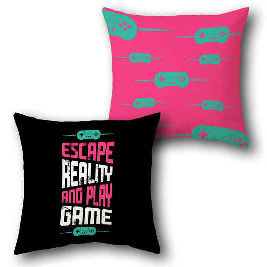 Escape Reality Game Controller Cushion Design Cushion Single (Front & Back)