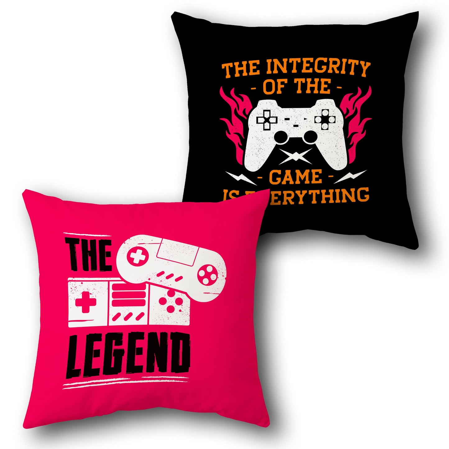 The Legend / Game Integrity – Gamer Pride  Design Cushion Single (Front & Back)