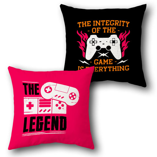 The Legend / Game Integrity – Gamer Pride  Design Cushion Single (Front & Back)