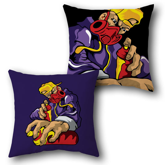 Street Graffiti Artist  Design Cushion Single (Front & Back)