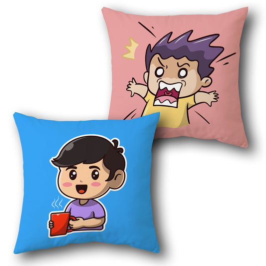 Mood Duo  Design Cushion Single (Front & Back)