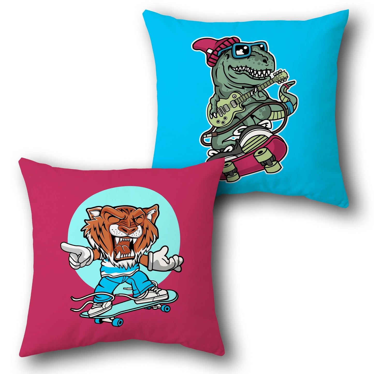 Skater Beast Dual-Side Single Cushion (Front & Back)
