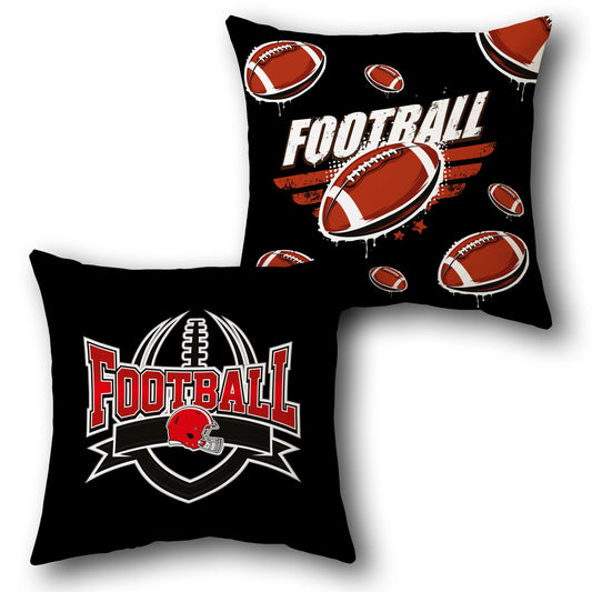 "Football Passion Cushion (Front & Back)"