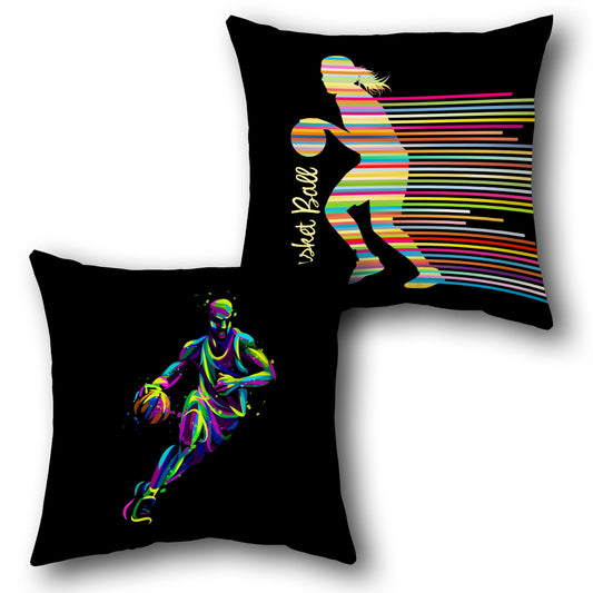 "Basketball Splash Cushion (Front & Back)"