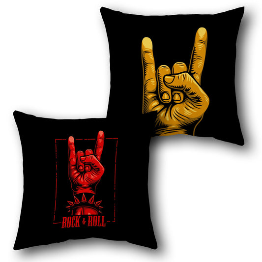 Rock & Roll Rebel Cushion (Front & Back)