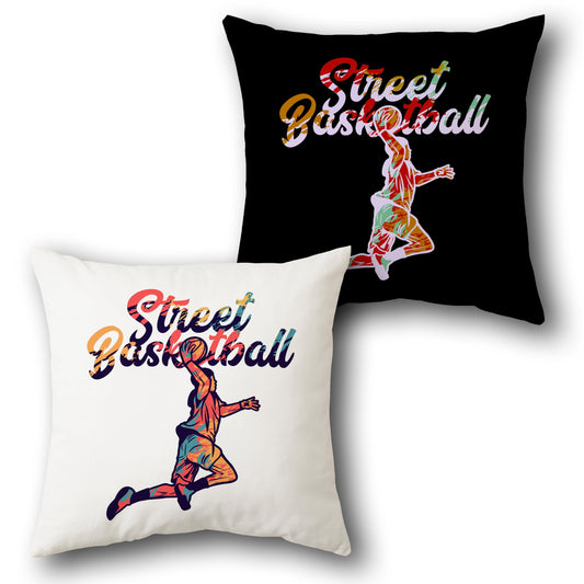 Street Basketball Cushion (Front & Back)