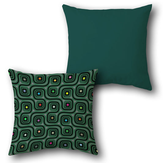 Retro Vibes    Design Cushion Single (Front & Back)
