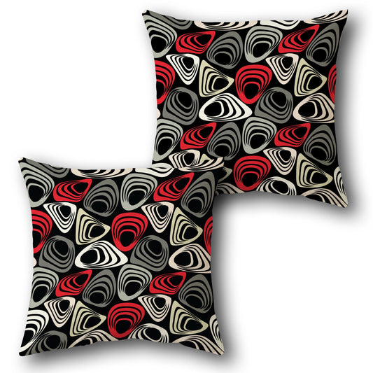 Retro Echo  Design Cushion Single (Front & Back)