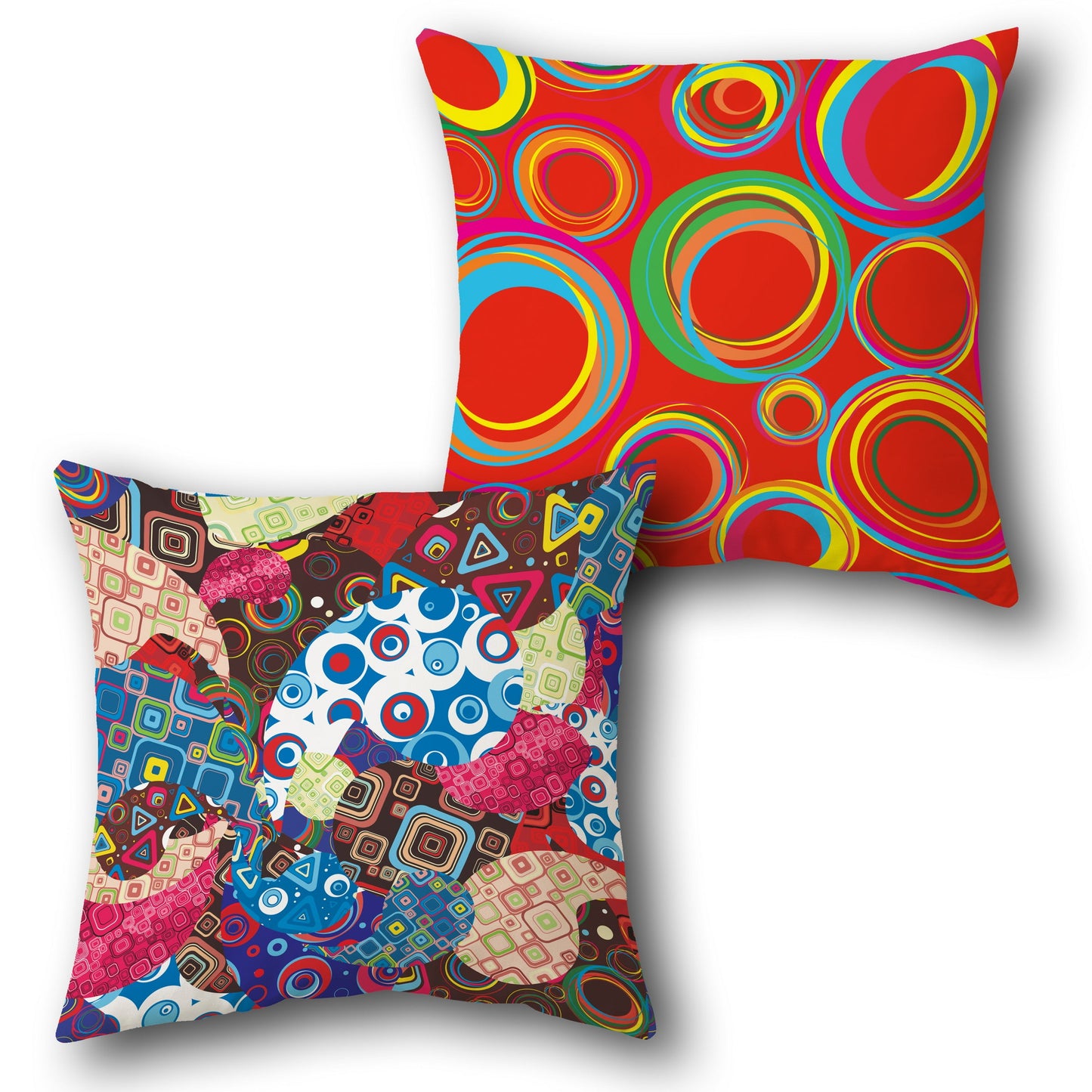 Kaleidoscope Burst    Design Cushion Single (Front & Back)