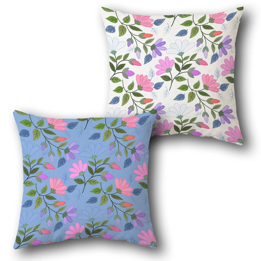 Floral Garden Cushion – Single Piece (Front & Back)
