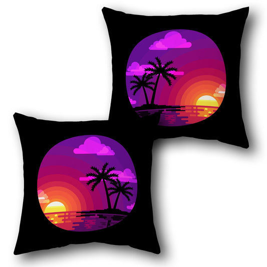 Tropical Sun    Design Cushion Single (Front & Back)