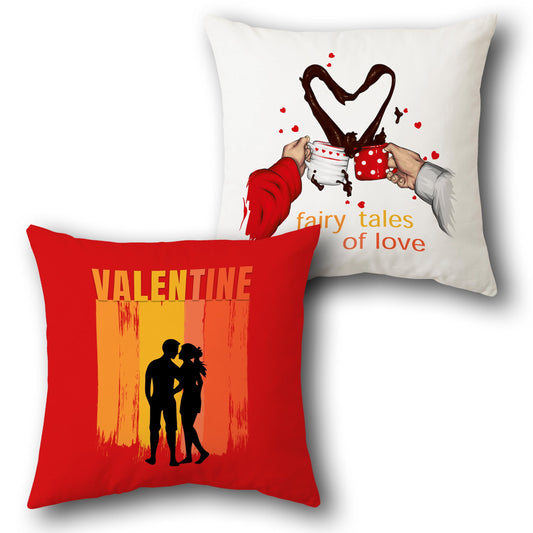 Valentine Tales    Design Cushion Single (Front & Back)