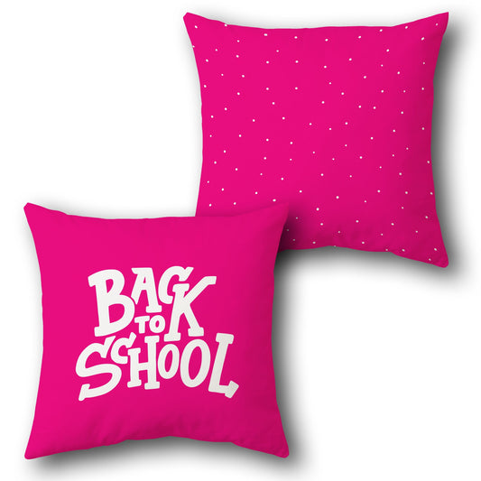 Back to School  Design Cushion Single (Front & Back)