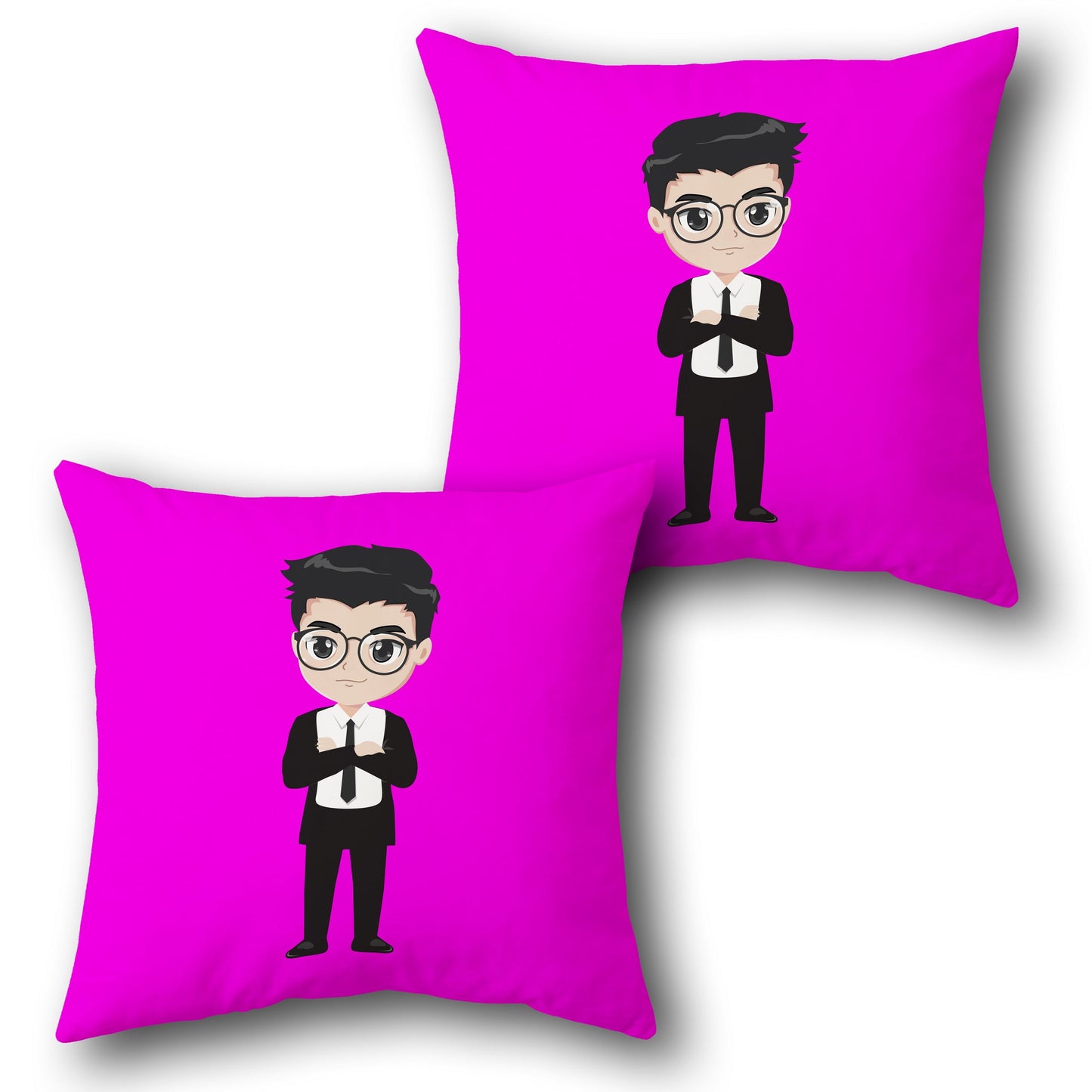 Young Professional   – Business Chic Edition Design Cushion Single (Front & Back)