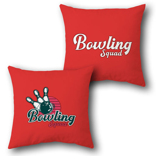 "Bowling Squad"   Design Cushion Single (Front & Back)