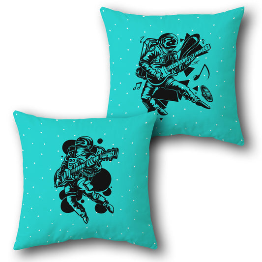 Space Jam – Rocking Astronaut   Design Cushion Single (Front & Back)