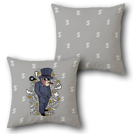 Money Boss    Design Cushion Single (Front & Back)