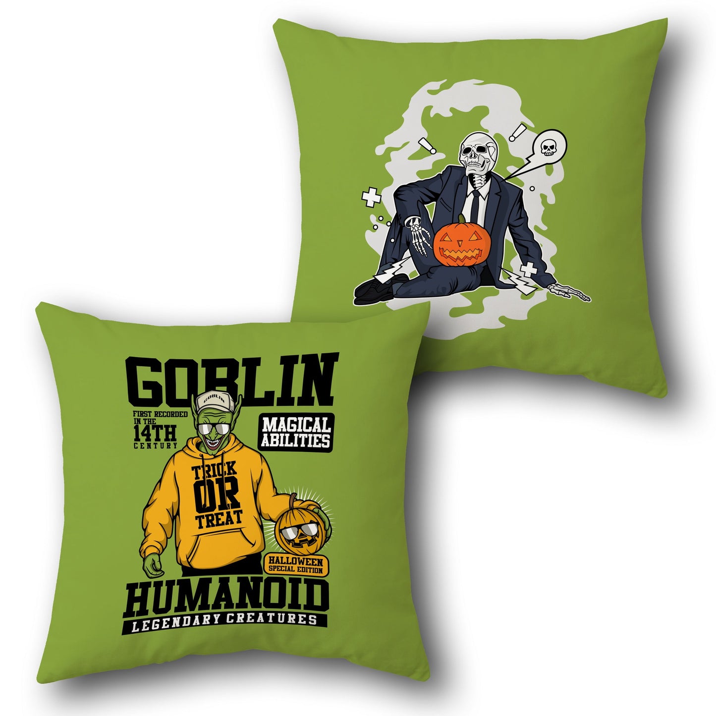 Halloween Legends   Design Cushion Single (Front & Back)