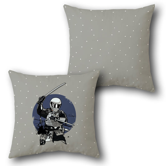  Futuristic Samurai   Design Cushion Single (Front & Back)