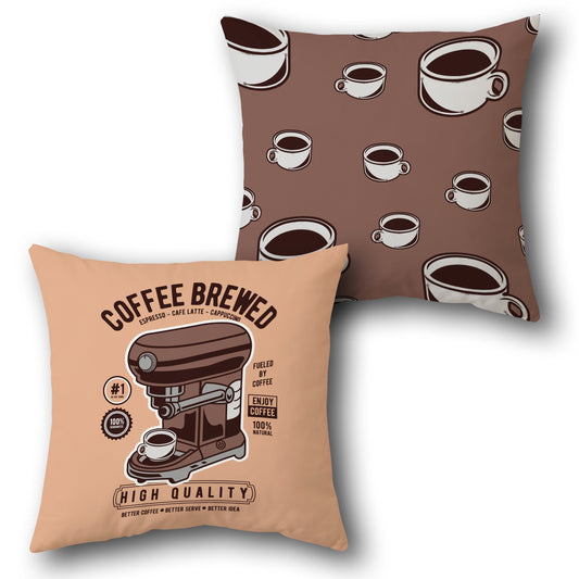 Coffee Lover’s Brew    Design Cushion Single (Front & Back)