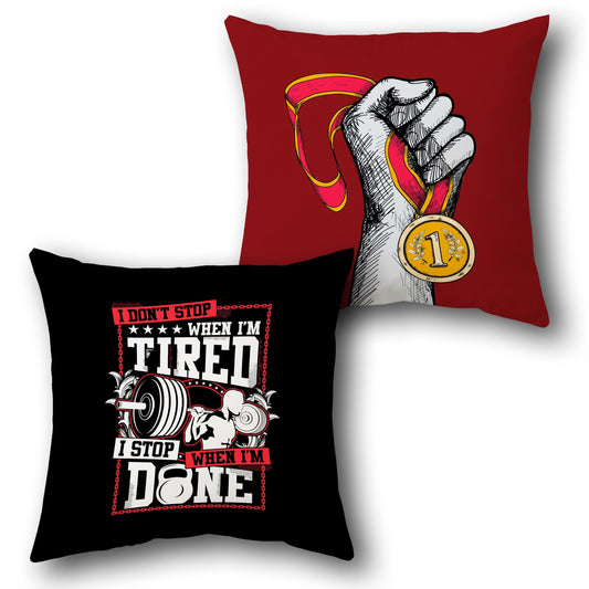 Champion's Drive    Design Cushion Single (Front & Back)