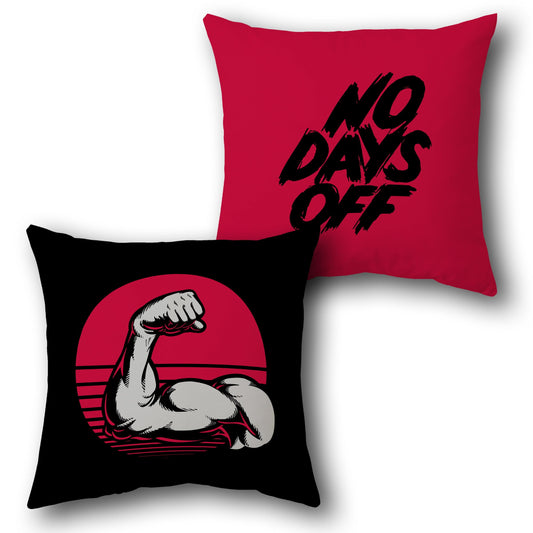 Relentless Hustle    Design Cushion Single (Front & Back)