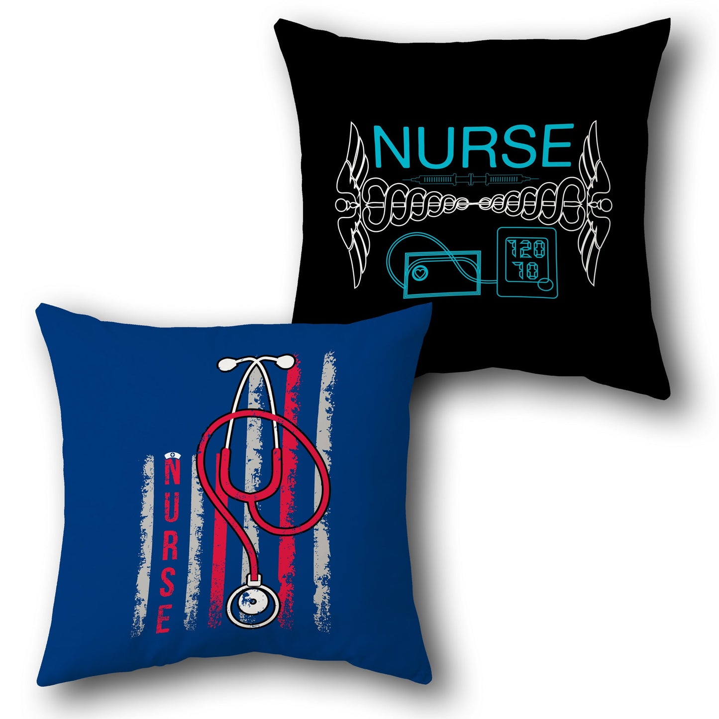 Vital Care Nurse   Design Cushion Single (Front & Back)