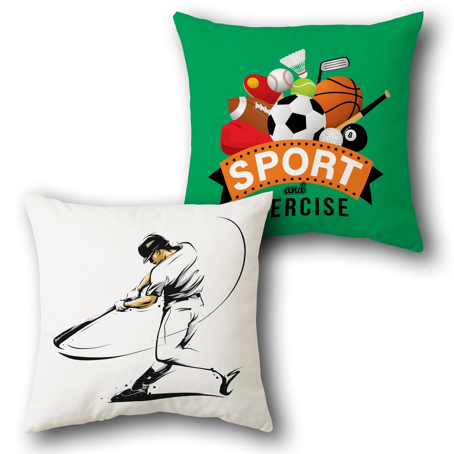 Home Run Sports   Design Cushion Single (Front & Back)