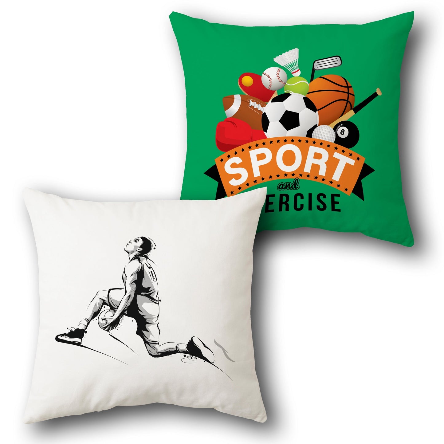 Slam Dunk Sports   Design Cushion Single (Front & Back)