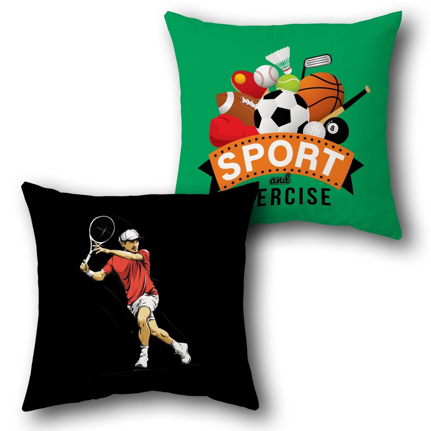 Grand Slam Tennis   Design Cushion Single (Front & Back)
