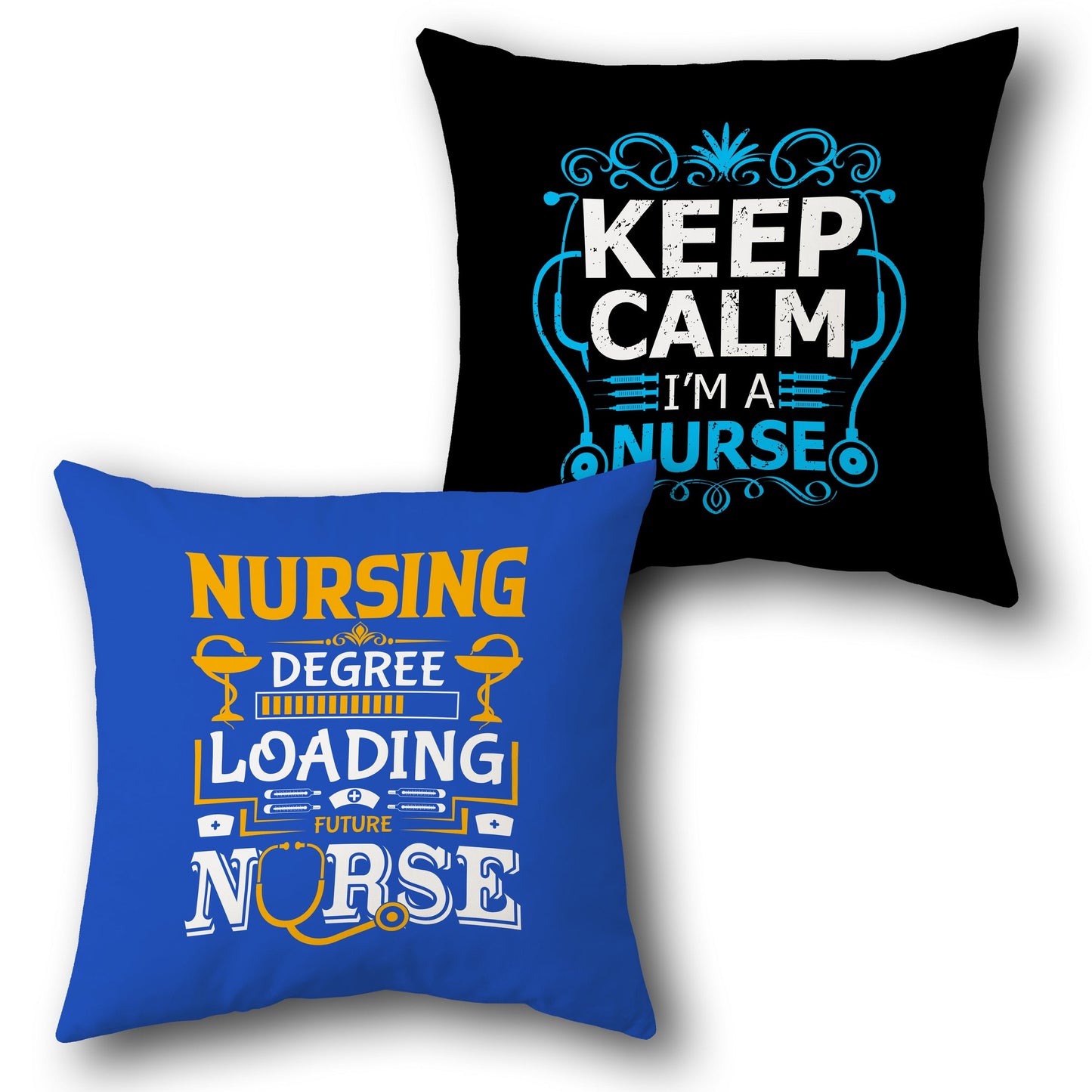 Nurse Life Motivation   Design Cushion Single (Front & Back)