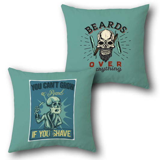 Beard Enthusiast Throw    Design Cushion Single (Front & Back)