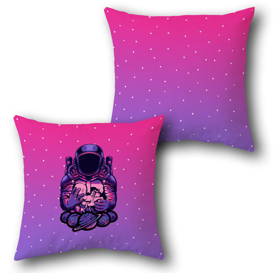 Space Explorer Throw    Design Cushion Single (Front & Back)