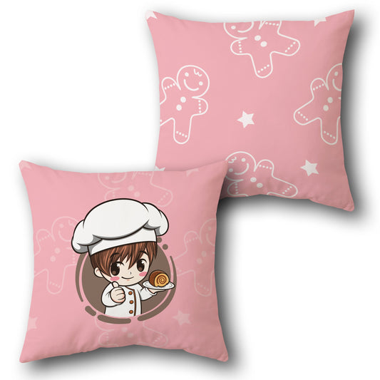 Cute Chef    Design Cushion Single (Front & Back)
